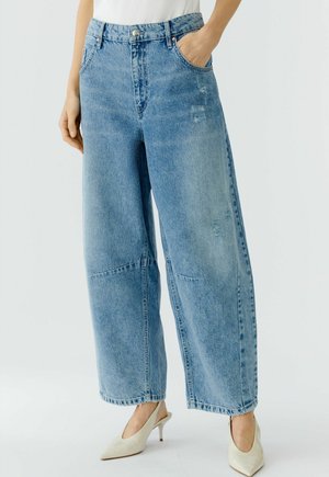 Wide leg - blue denim