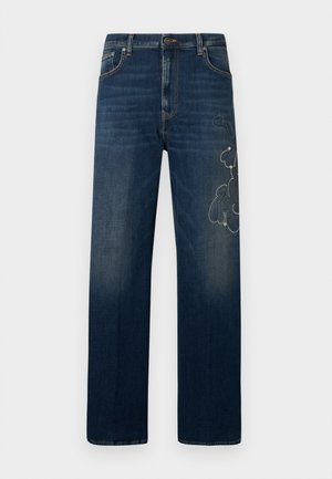 Wide leg - blue