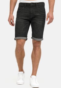 INCADEN - Farkkushortsit - black