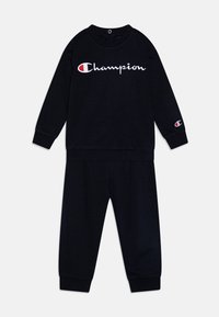 Champion - ICONS TODDLER CREWNECK UNISEX - Trainingspak - dark blue Miniatuurafbeelding 1