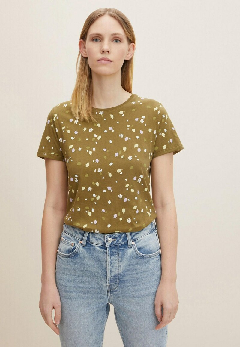 Vêtement Décontracté Femme T-shirt Femme Tom Tailor - Coupe