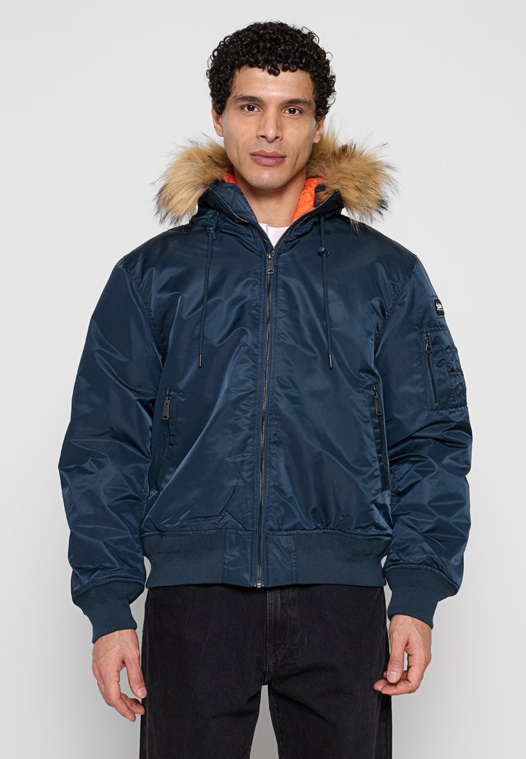 Schott Jas donkerblauw