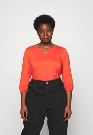 Anna Field Curvy Pikkade varrukatega topp - red
