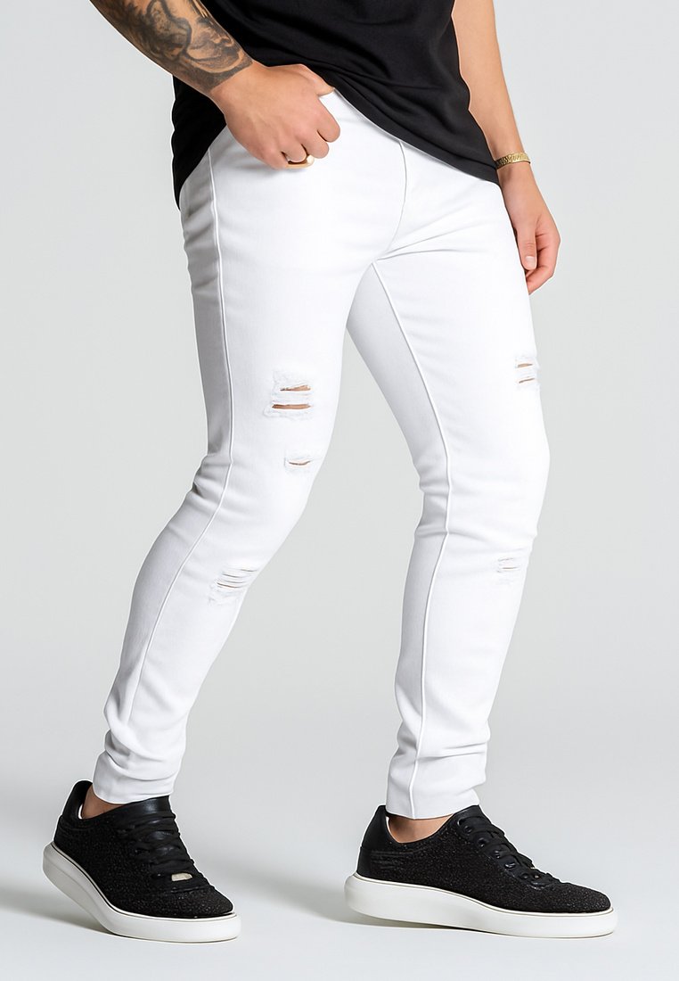 Gianni Kavanagh CORE Vaqueros pitillo white/blanco