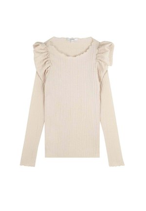 WRINKLE PUFF LS  - Langarmshirt - off white