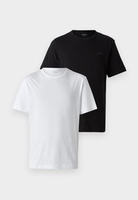 DOUBLEPACK T-SHIRTS - Navadna majica - black