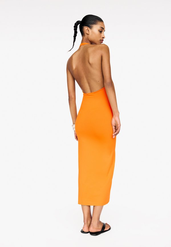 Freizeitkleid - orange
