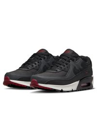 Nike Sportswear AIR MAX 90 UNISEX - Sapatilhas - anthracite/black team red summit white white