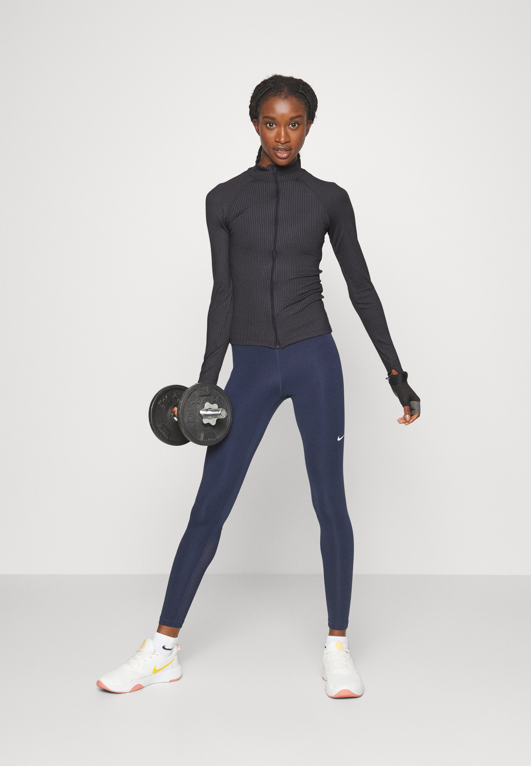 ONLY Play ONPERIKA ZIP - Bluză de trening - iron/gri - Zalando.ro