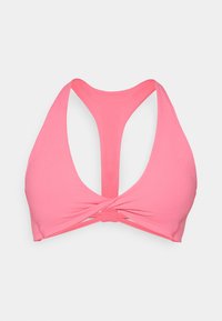 PURELUXE PLUNGE LOW IMPACT BRA - Light support sports bra - pink cactus