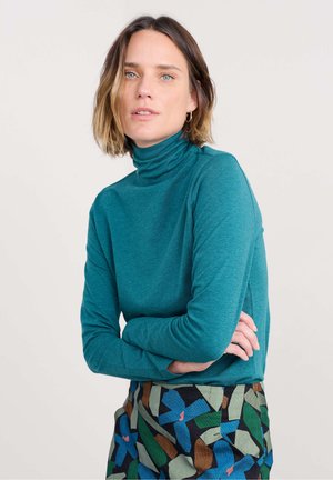 LANDING - Camiseta de manga larga - teal mast