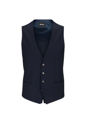 BOSS HUGE - Suit waistcoat - dark blue