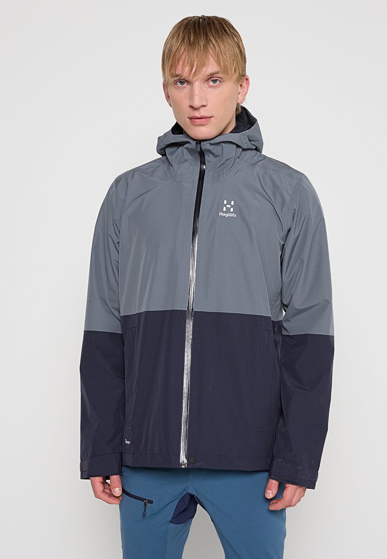 Haglöfs Outdoorjas blauwgrijs Haglöfs Outdoorjas blauwgrijs