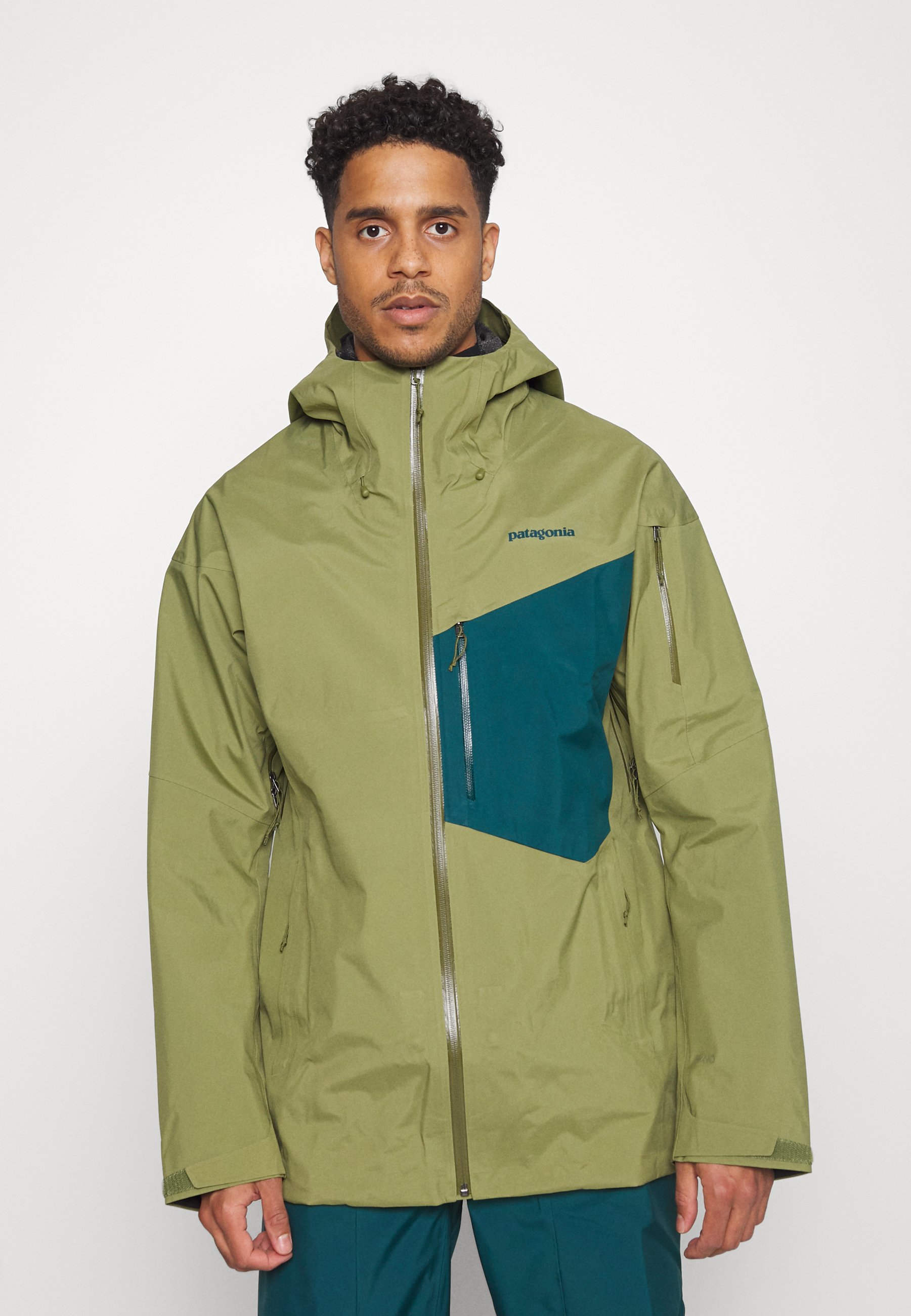 patagonia snowshot jacket micro green