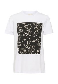 SANDRA - Triko s potiskem - optical white