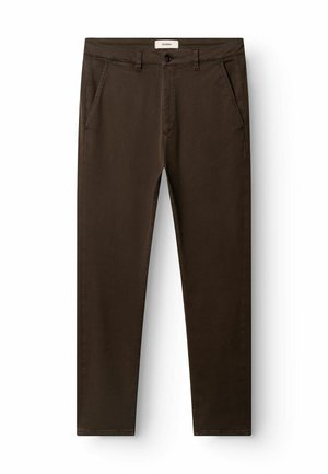 Gabba, PAUL K3280 DALE CHINO - Pantalones chinos - brown slate
