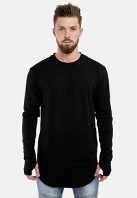 ROUND - Longsleeve - schwarz