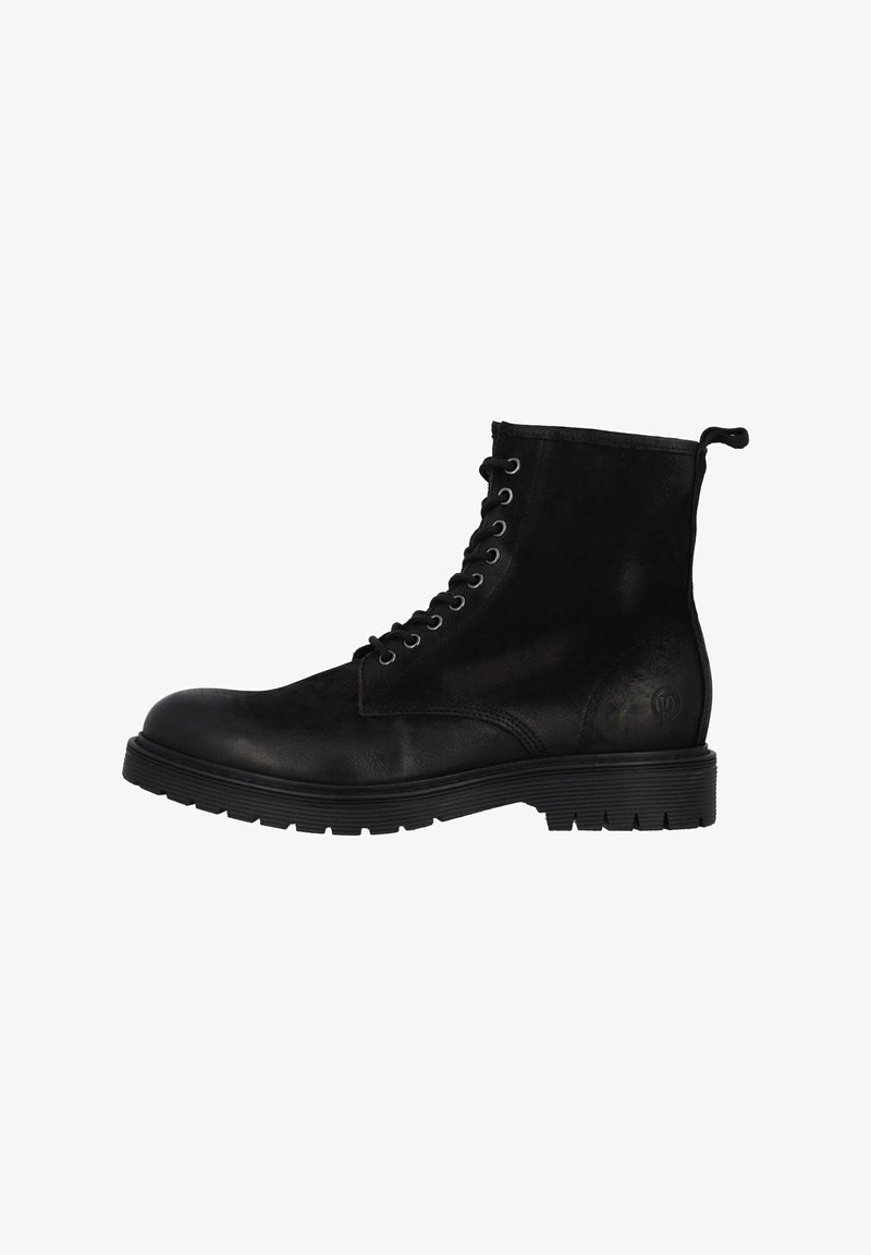 Palado Bottines à lacets - schwarz velours