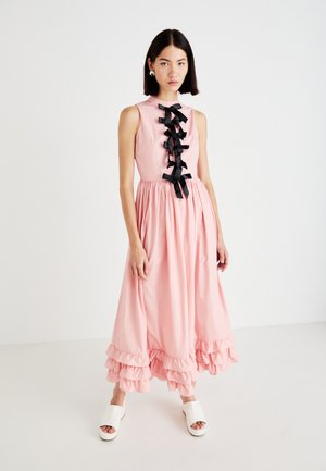 MAGNOLIA BOW DRESS - Robe longue - pink