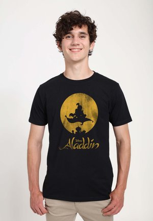 T-shirt con stampa - black