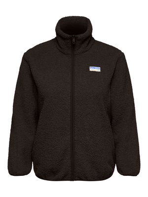 ONLY Carmakoma, TEDDY JACKET CAREVA TEDDY JACKET - Veste polaire - chocolate torte
