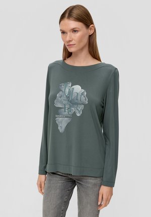 Long sleeved top - olivgrün