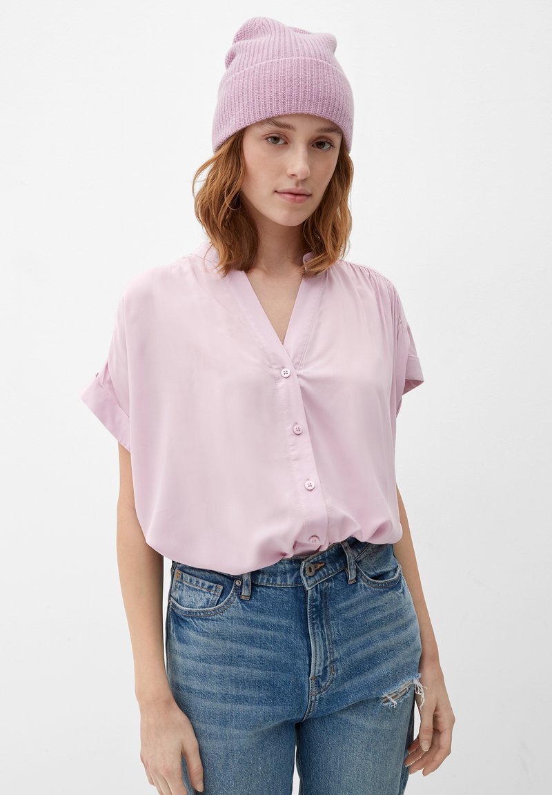 QS Overhemdblouse - zartrosa
