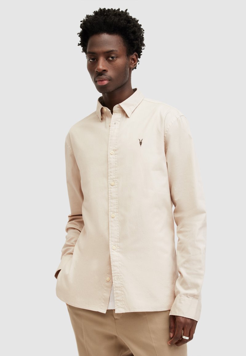 AllSaints HAWTHORNE - Camicia - bailey taupe