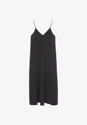 PULL&BEAR, FLOWING - MAXI DRESS - Maxikjoler - dark grey
