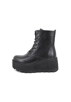 Scarpe Donna GUESS Stivaletto Trapuntato con Zeppa Interna Linea Fase colore Nero a sconto