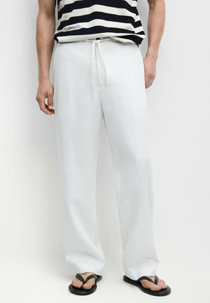 Massimo Dutti, Trousers - white