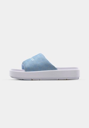 Jordan JORDAN SOPHIA SLIDE - Iešļūcenes - blue beyond/white/light armory blue/light brown