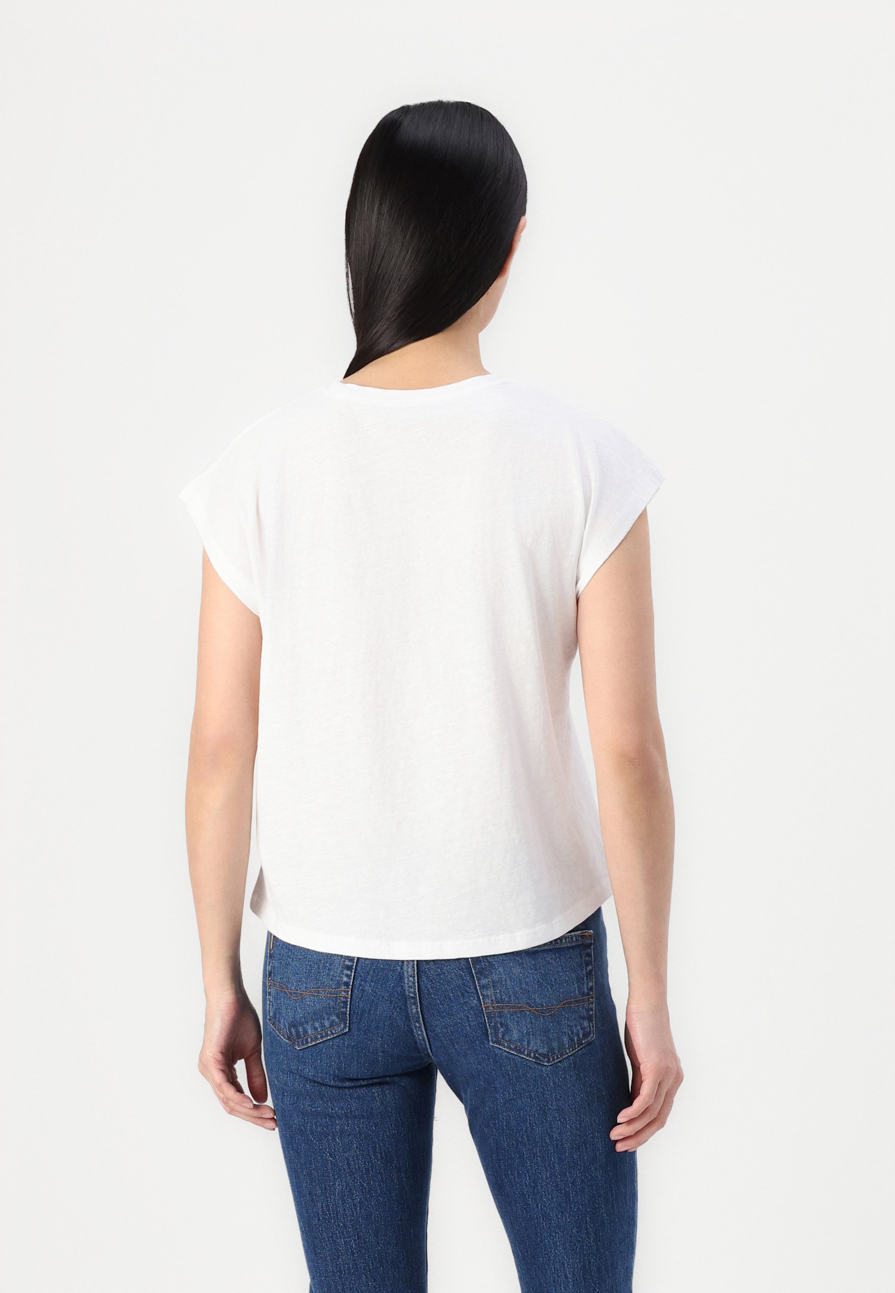 売れ筋商品|||ペペジーンズ Tシャツ レディース トップス ROSALIE - Print T-shirt - white Pepe Jeans ROSALIE - T-shirt con stampa - white/bianco