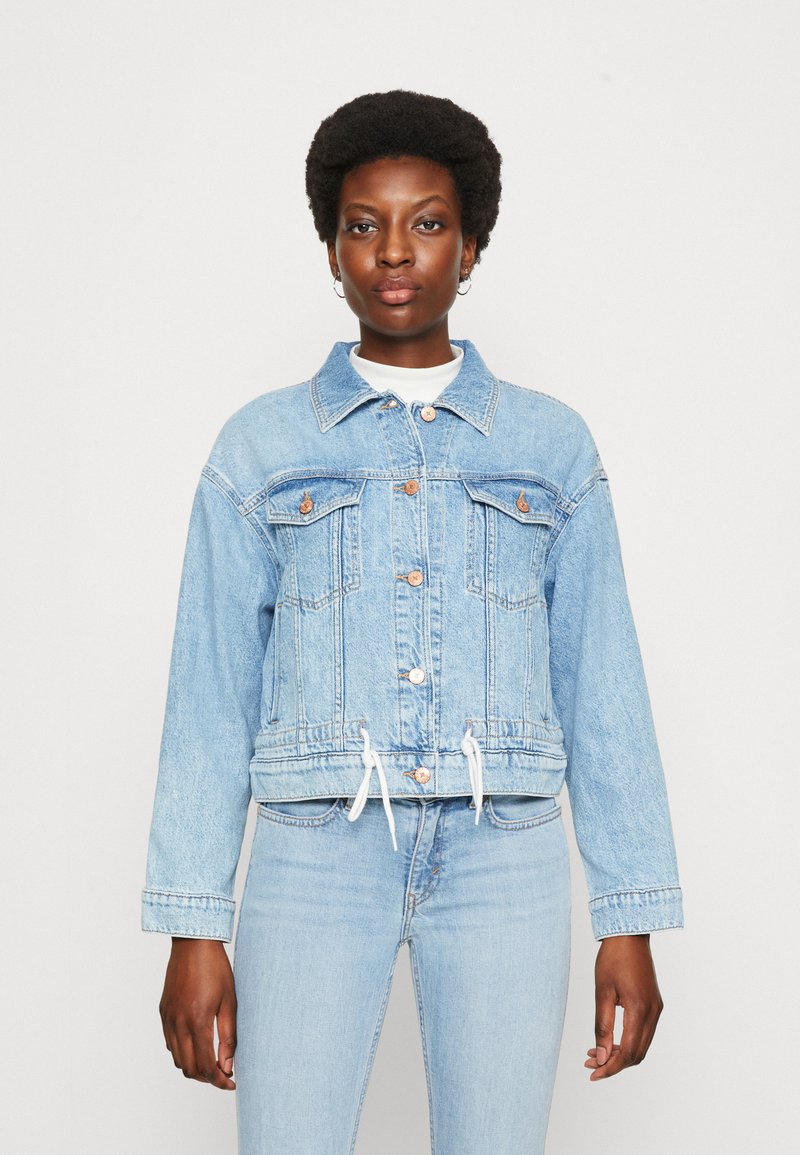 edc by Esprit JACKET Jeansjacke blue medium wash/blue denim