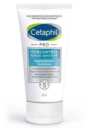 CETAPHIL HANDCREME PRO ITCHCONTROL REPAIR SENSITIVE - Handcreme - weiß