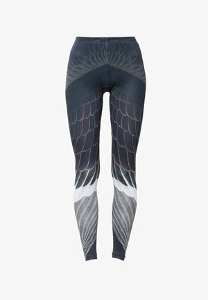 DUE. VULTURE - Legging (type pantalon) - mottled dark grey/ brown