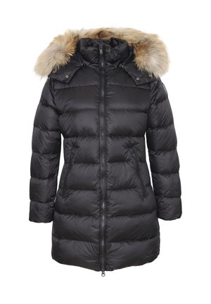 Piumino lungo - black