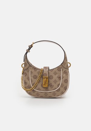MAIMIE MINI HOBO - Across body bag - cappuccino logo