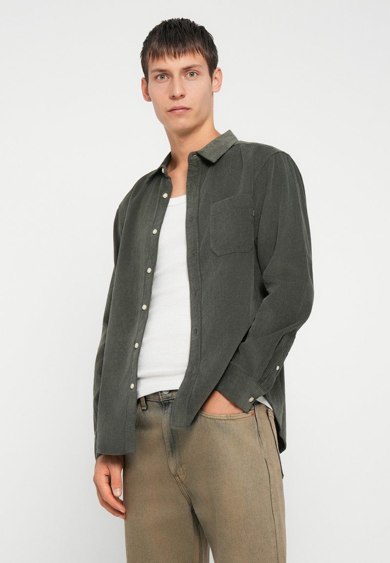 Dockers Camicia da uomo a maniche lunghe 360 Ultimate Button Up