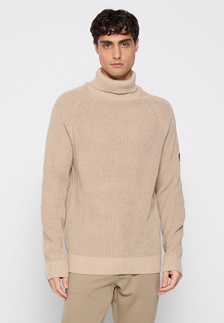 INDICODE JEANS Trui beige INDICODE JEANS Trui beige