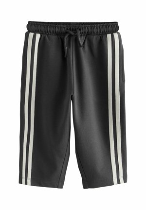 Next, REGULAR FIT - WIDE LEG SIDE STRIPE JOGGERS  . - Tracksuit bottoms - charcoal grey
