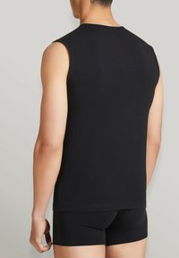 RAGNO 2 PACK - Maglietta intima - nero