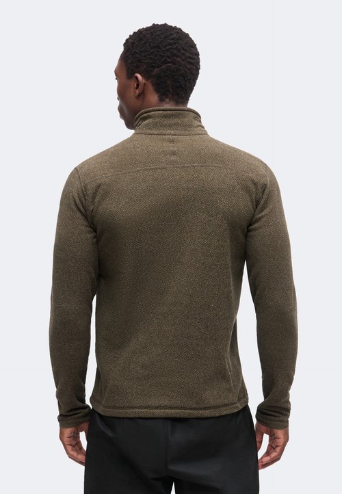 The North Face TEXTURED CAP ROCK 1/4 ZIP - Fleece jumper - dark chestnut heather — foto 3