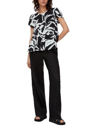 s.Oliver Blouse - schwarz