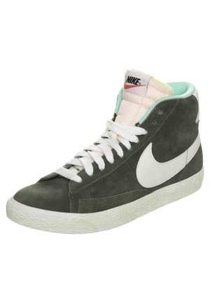 High-top trainers - khaki