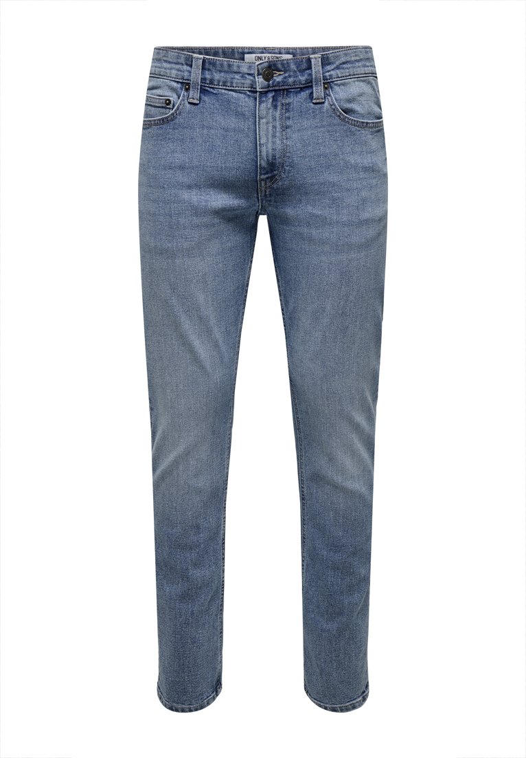 Only & Sons Slim fit jeans blauw