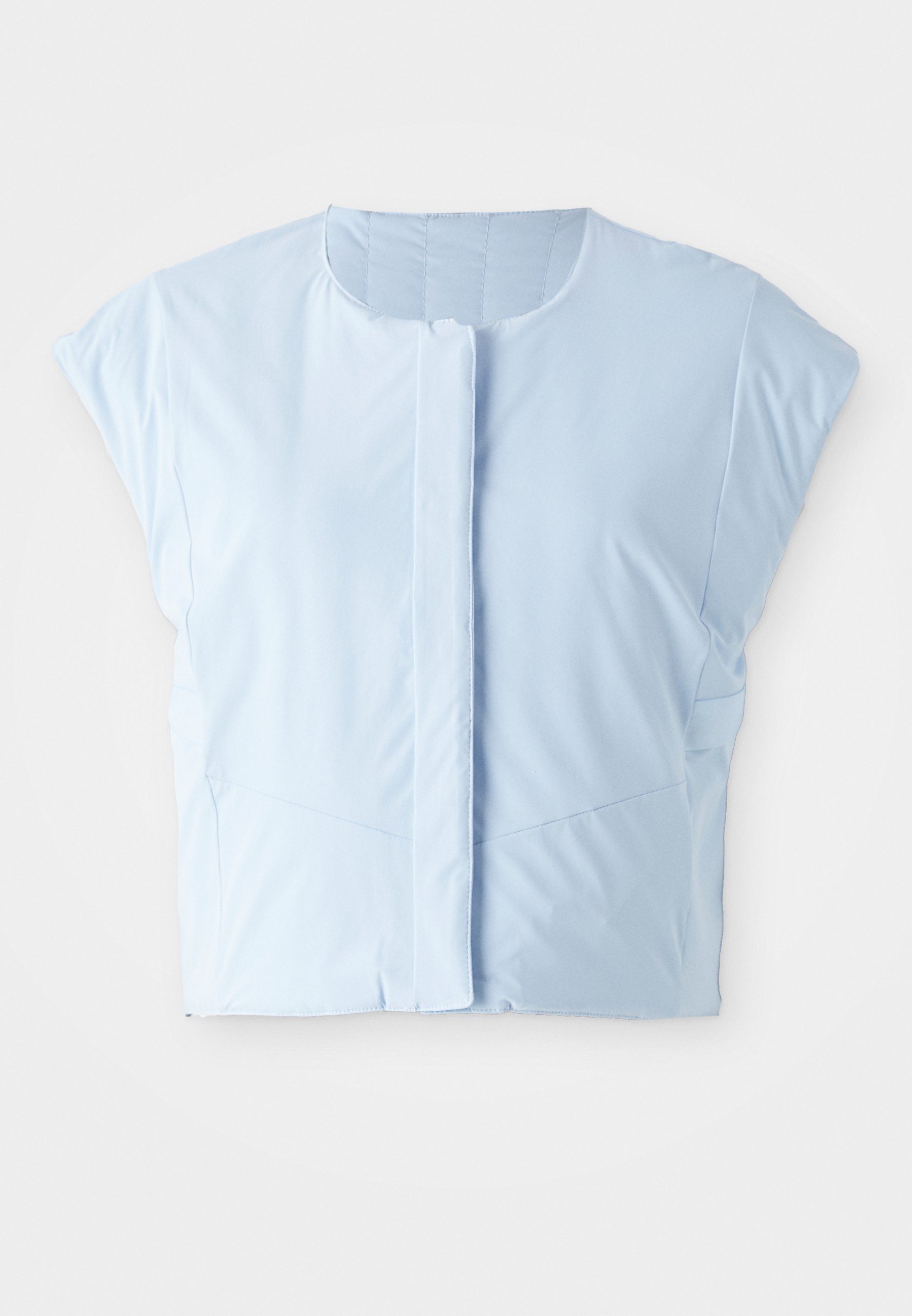 blue nike body warmer