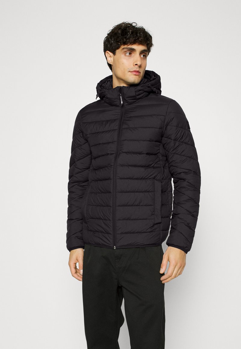 TOM TAILOR DENIM LIGHT WEIGHT JACKET WITH HOOD Leichte Jacke black