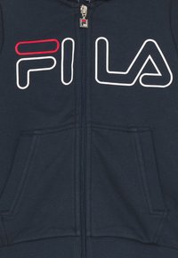 Fila WILLIAM UNISEX - Felpa con zip - peacoat blue