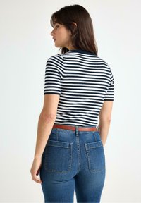 Lindex T-shirts print - dark navy